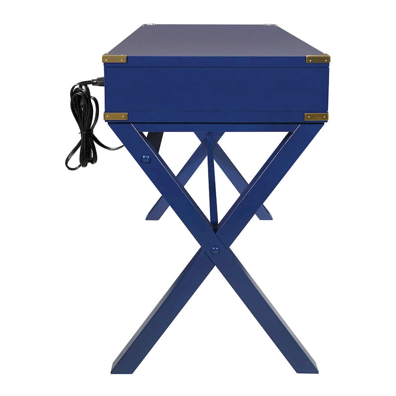 Wellington 46-inch Desk with Power Station