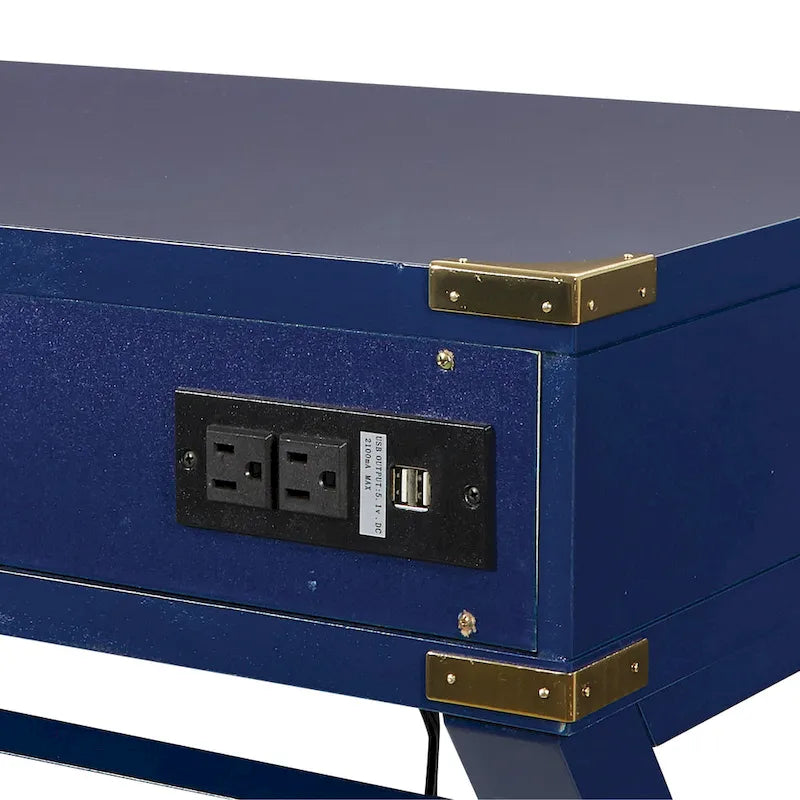 Wellington 46-inch Desk with Power Station