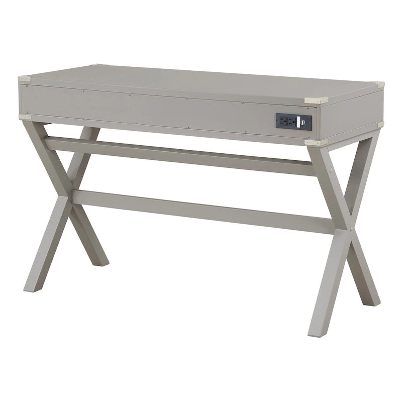 Wellington 46-inch Desk with Power Station