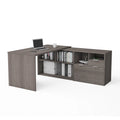 Bestar i3 Plus L-shaped 2-drawer Desk