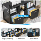 Modern File Cabinet Mobile Lateral Filing Cabinet for Home Office