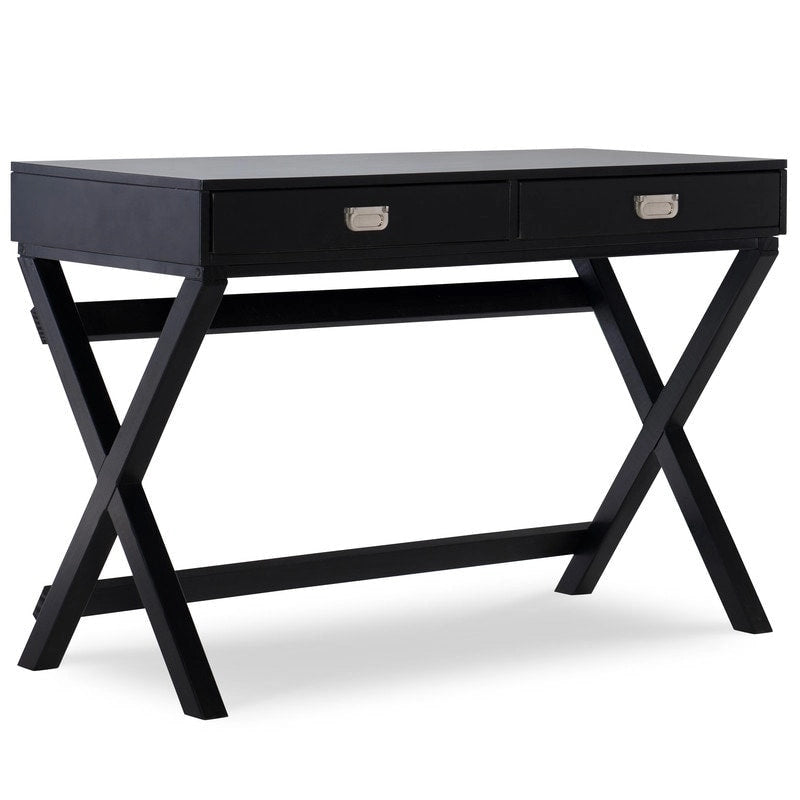 Poppy Black Writing Desk