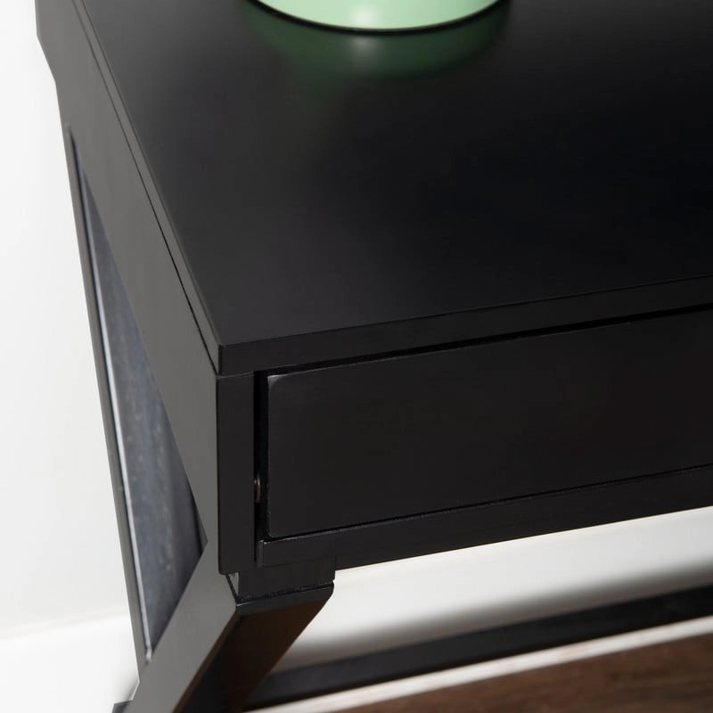 Poppy Black Writing Desk