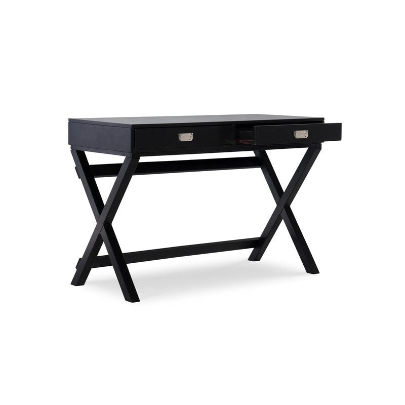 Poppy Black Writing Desk