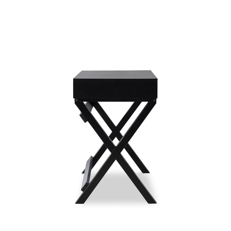 Poppy Black Writing Desk