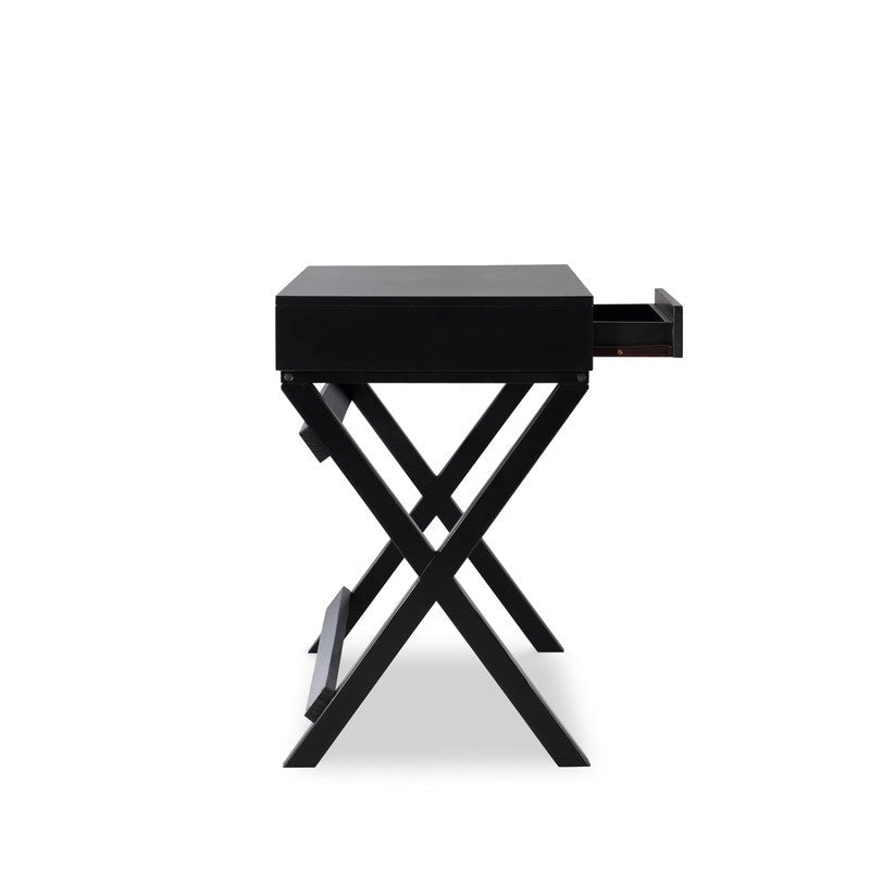 Poppy Black Writing Desk