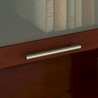 Bush Furniture Somerset Ash Gray 60W Hutch for L Shaped Desk - 59.09 L x 12.50 W x 35.69 H