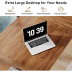 71 Inch Executive Desk, Farmhouse Computer Desk For Home Office