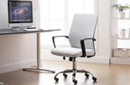 Porthos Home Balzac Mesh Ergonomic Office Chair with Chrome Roller Base