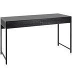 Writing Desk with 2 Drawers Computer Wooden Desk Spacious Workstation