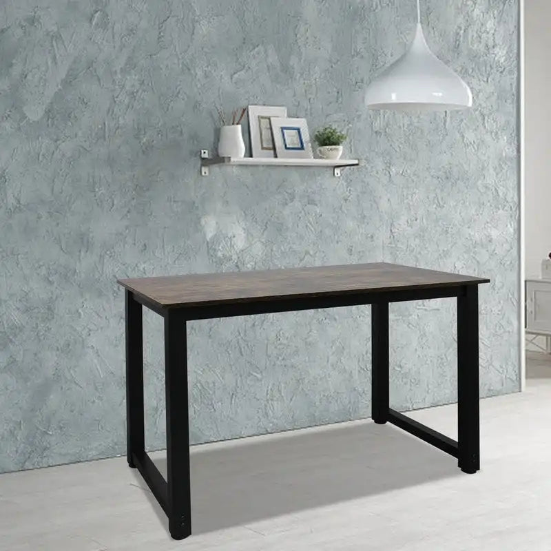 Simple Style Wooden Computer Workstation Desk