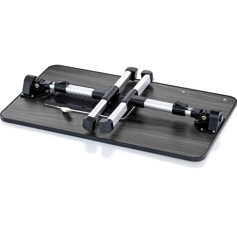 Husband Pillow - Lap Desk Wood Small Top - Fits Up to 17  Laptop - with Dual Cushion, Multifunctional Slot for Tablet