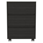 Artemisa 26-inch Tall 3 Drawer Filing Cabinet with 4 Caster Wheels and Superior Top