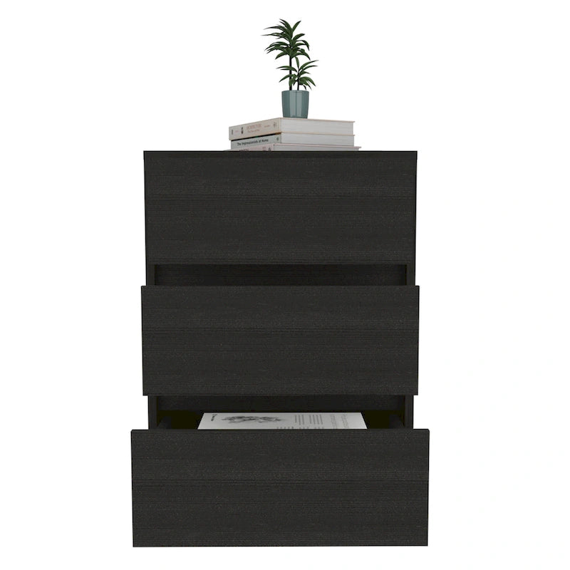 Artemisa 26-inch Tall 3 Drawer Filing Cabinet with 4 Caster Wheels and Superior Top