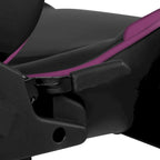 Racing Gaming Ergonomic Chair with Fully Reclining Back in Red LeatherSoft