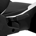 Racing Gaming Ergonomic Chair with Fully Reclining Back in Red LeatherSoft