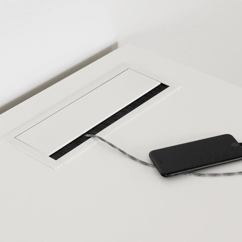 South Shore Helsy Computer Desk with Power Bar