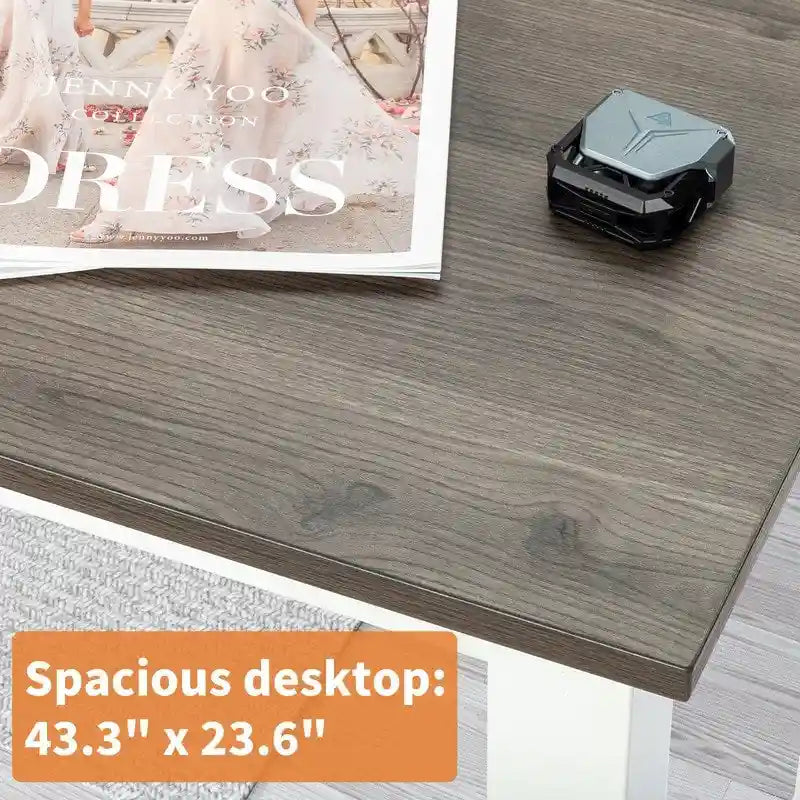 41.31  White Feet Writing Desk