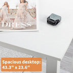 41.31  White Feet Writing Desk