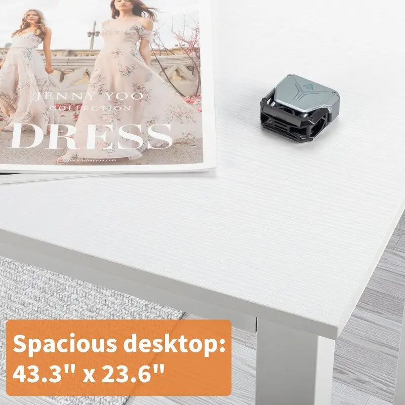 41.31  White Feet Writing Desk