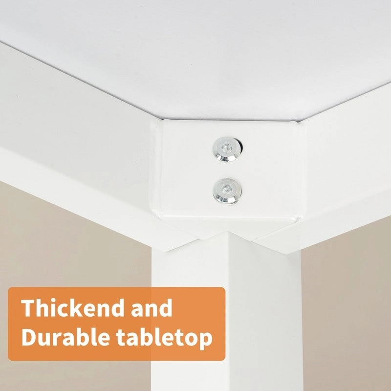 41.31  White Feet Writing Desk