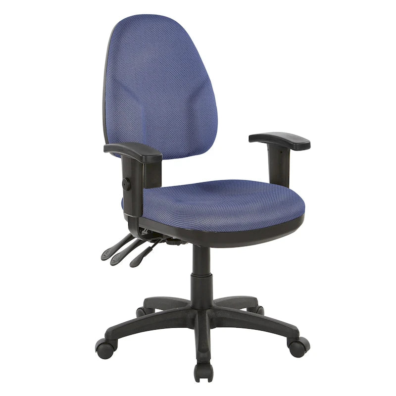 Dual Function Ergonomic Chair with Adjustable Back Height