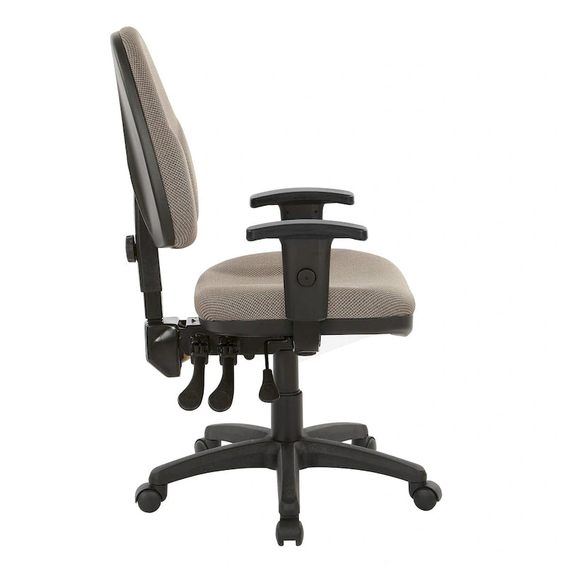 Dual Function Ergonomic Chair with Adjustable Back Height