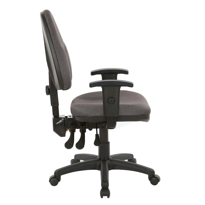 Dual Function Ergonomic Chair with Adjustable Back Height