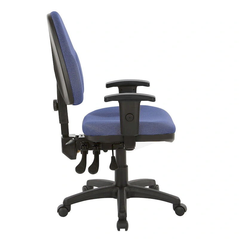 Dual Function Ergonomic Chair with Adjustable Back Height