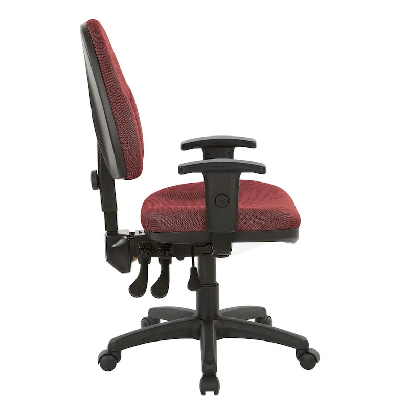 Dual Function Ergonomic Chair with Adjustable Back Height