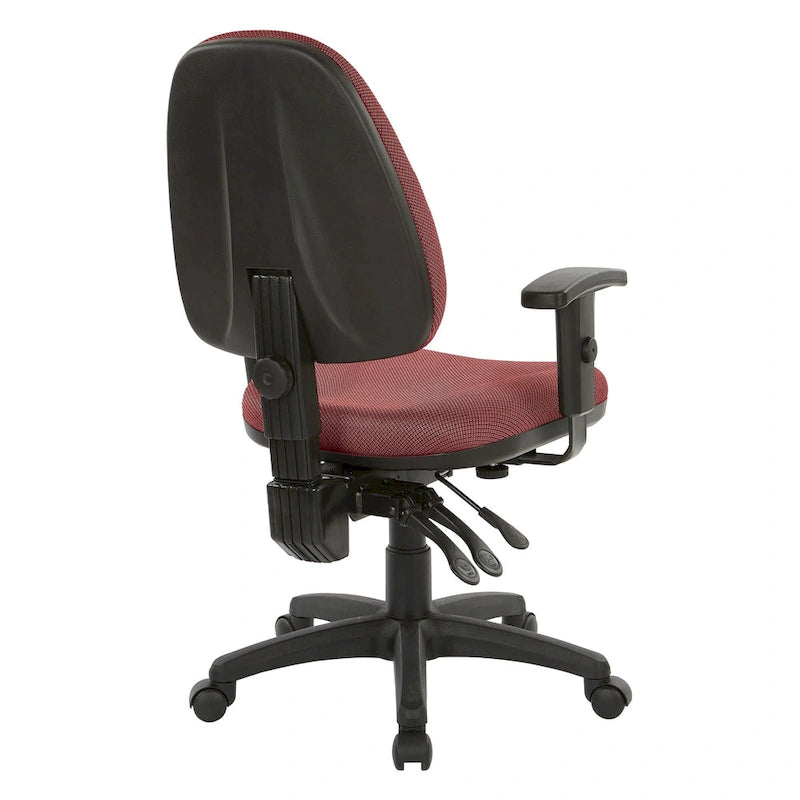 Dual Function Ergonomic Chair with Adjustable Back Height