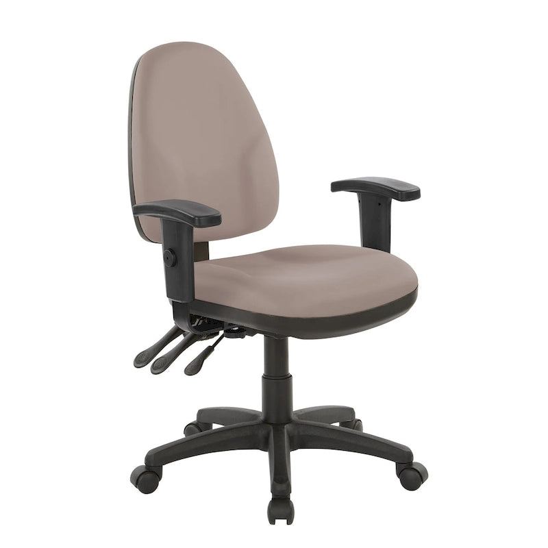 Dual Function Ergonomic Chair with Adjustable Back Height