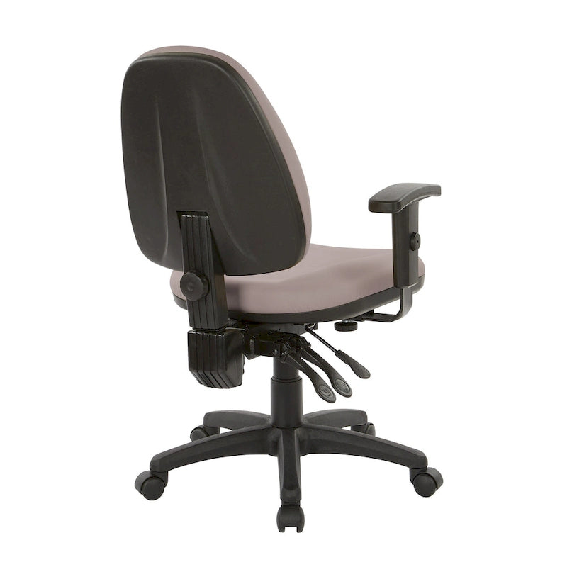 Dual Function Ergonomic Chair with Adjustable Back Height