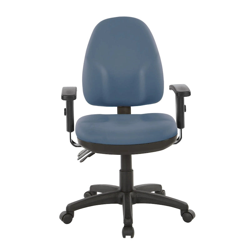 Dual Function Ergonomic Chair with Adjustable Back Height