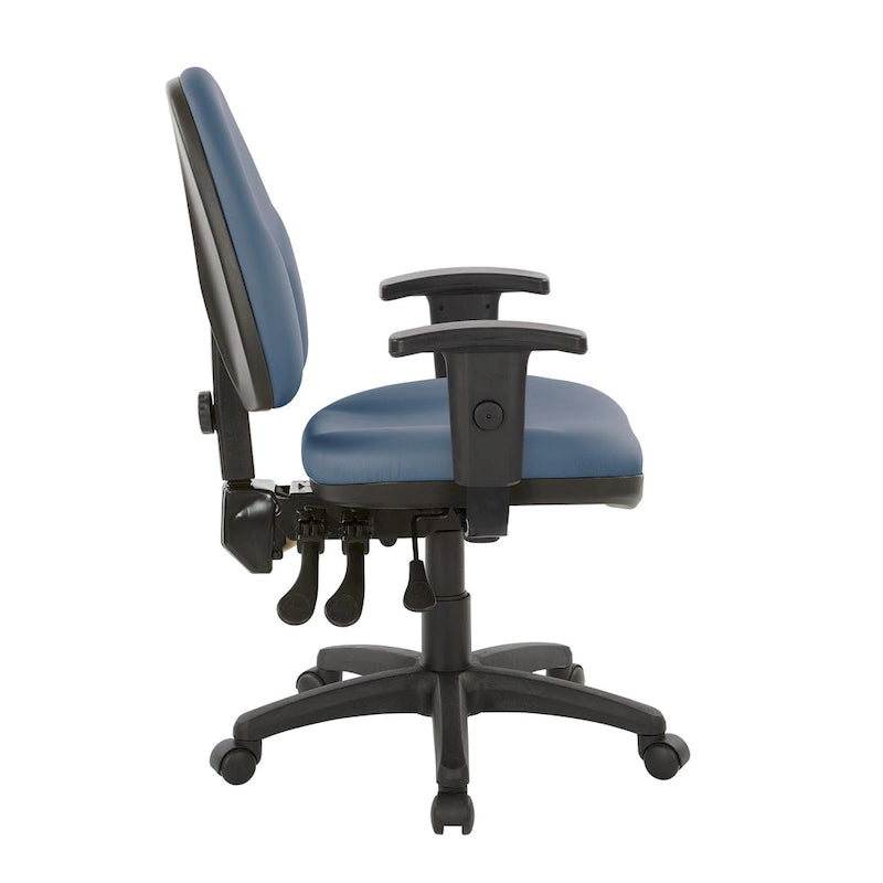 Dual Function Ergonomic Chair with Adjustable Back Height