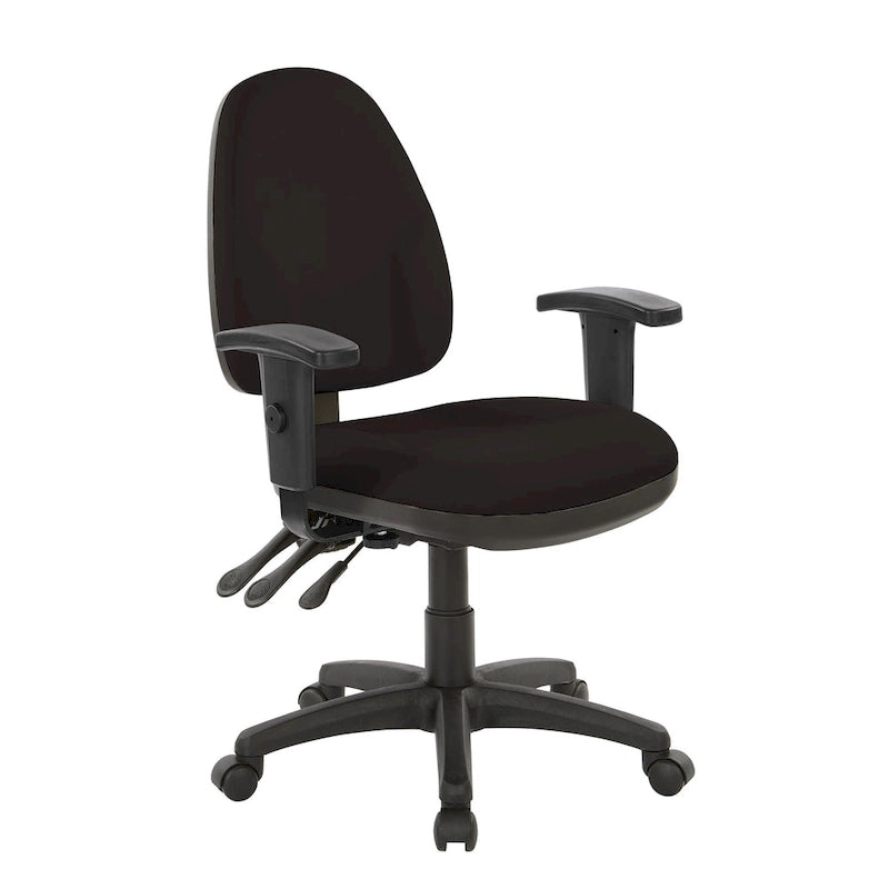 Dual Function Ergonomic Chair with Adjustable Back Height