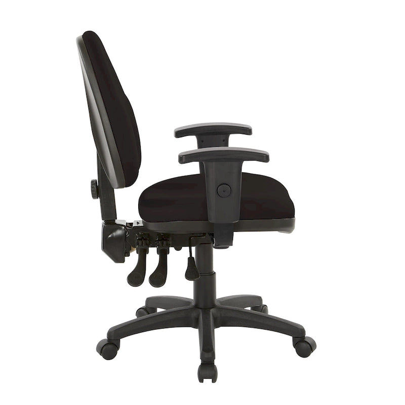 Dual Function Ergonomic Chair with Adjustable Back Height