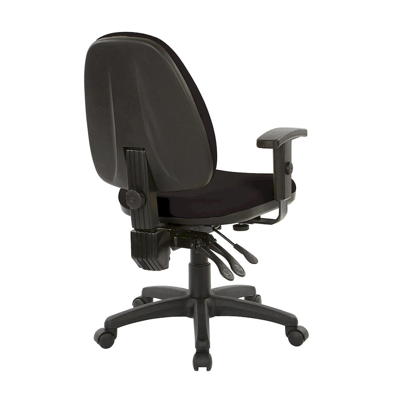 Dual Function Ergonomic Chair with Adjustable Back Height