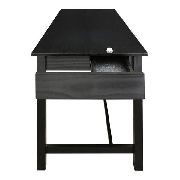 Porch & Den Handley Work Desk with Concealed Side Drawer