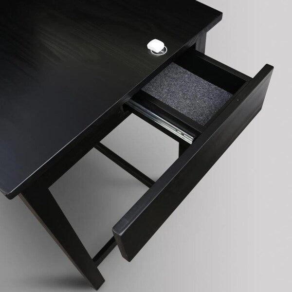 Porch & Den Handley Work Desk with Concealed Side Drawer
