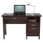 Copper Grove Mollice Softform Espresso Computer Desk