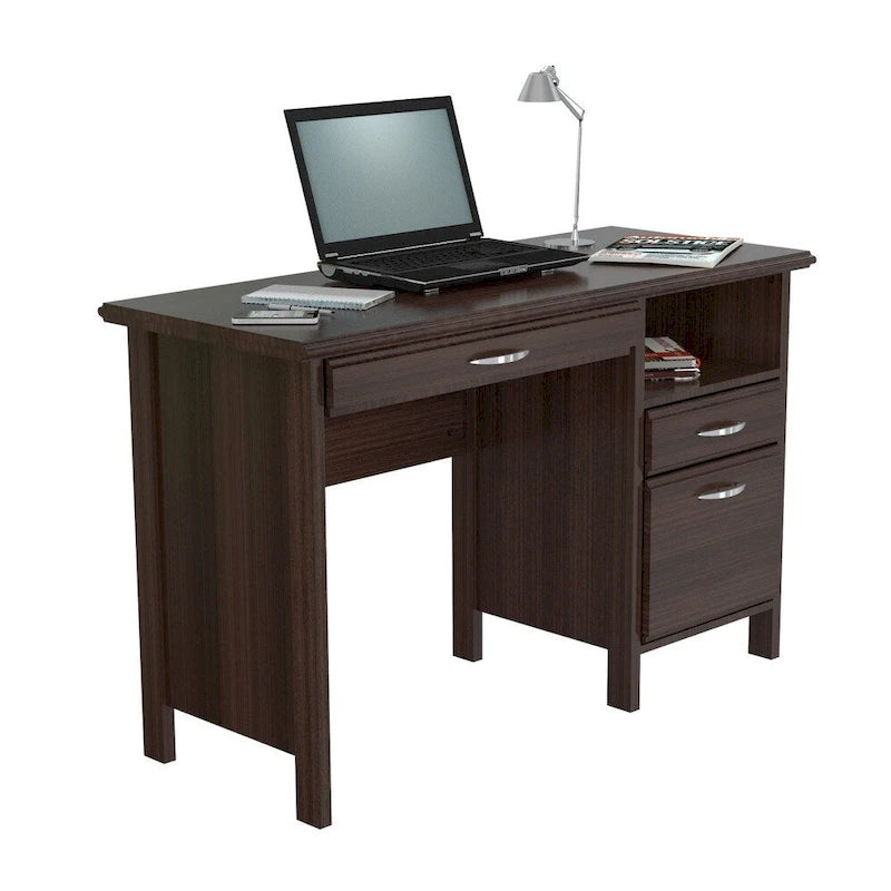 Copper Grove Mollice Softform Espresso Computer Desk