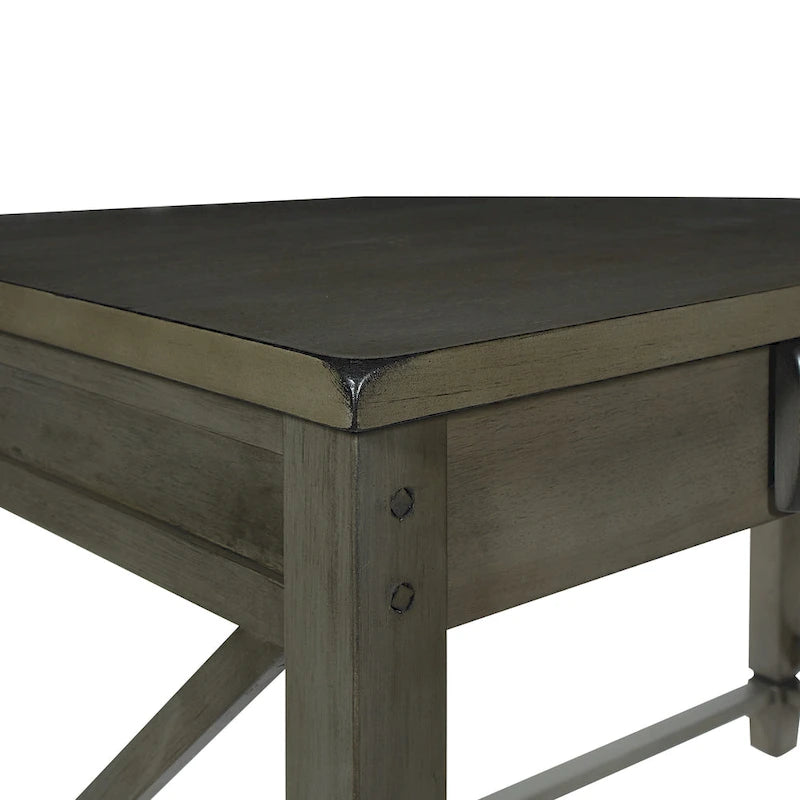 Hillsboro Writing Desk in Grey Wash