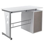 Pedestal 3-drawer Computer Desk with Keyboard Tray