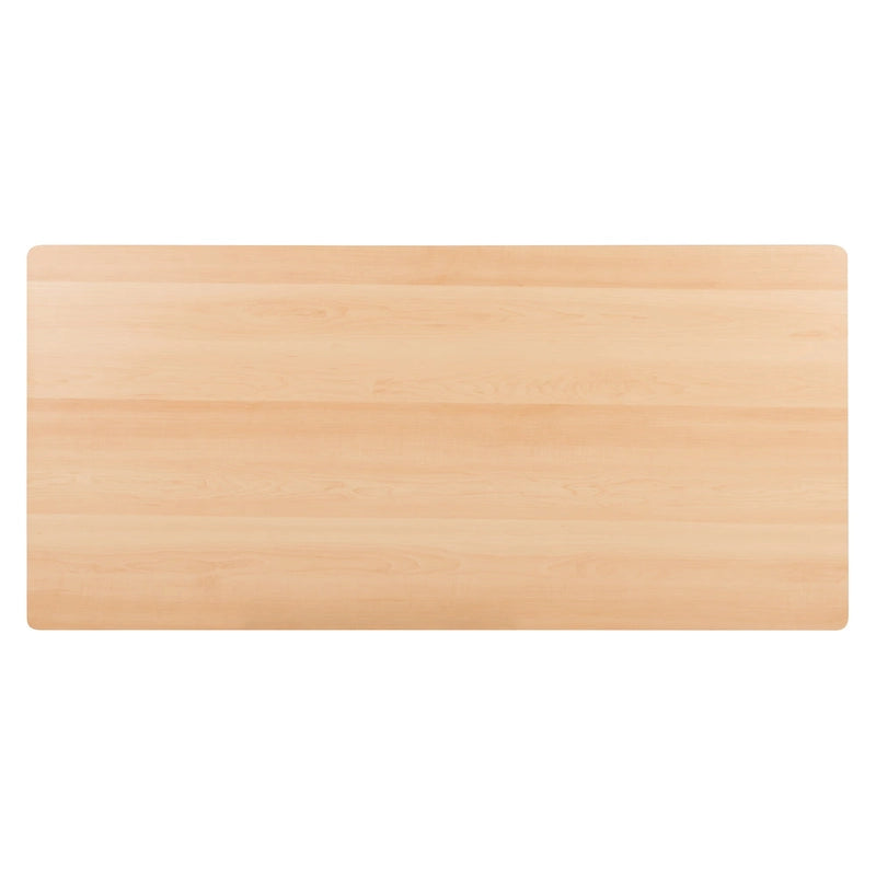 Pedestal 3-drawer Computer Desk with Keyboard Tray