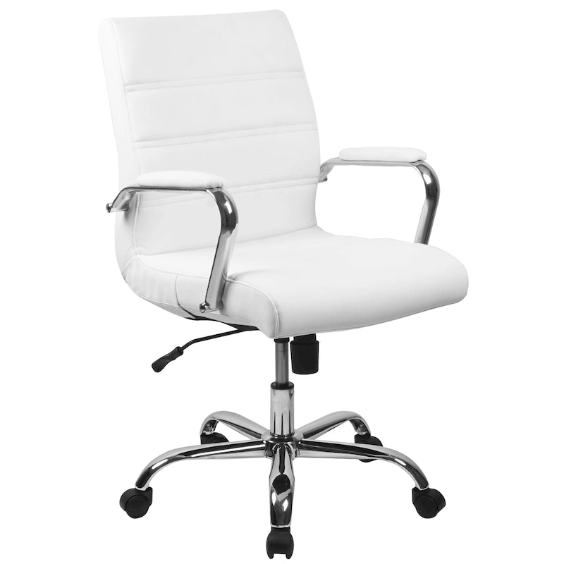 Mid-back LeatherSoft Executive Swivel Office Chair