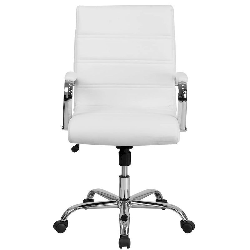 Mid-back LeatherSoft Executive Swivel Office Chair