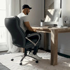 Big & Tall LeatherSoft Executive Swivel Ergonomic Office Chair