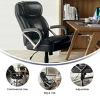 Big & Tall LeatherSoft Executive Swivel Ergonomic Office Chair