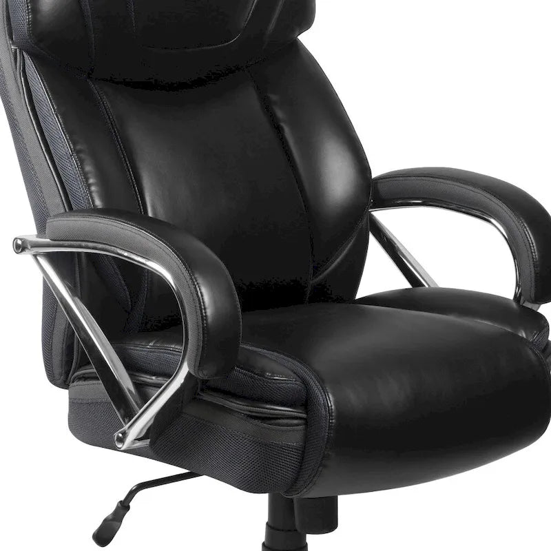 Big & Tall LeatherSoft Executive Swivel Ergonomic Office Chair